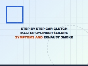 Step-By-Step Guide to Clutch Master Cylinder Failure and Smoke Symptoms
